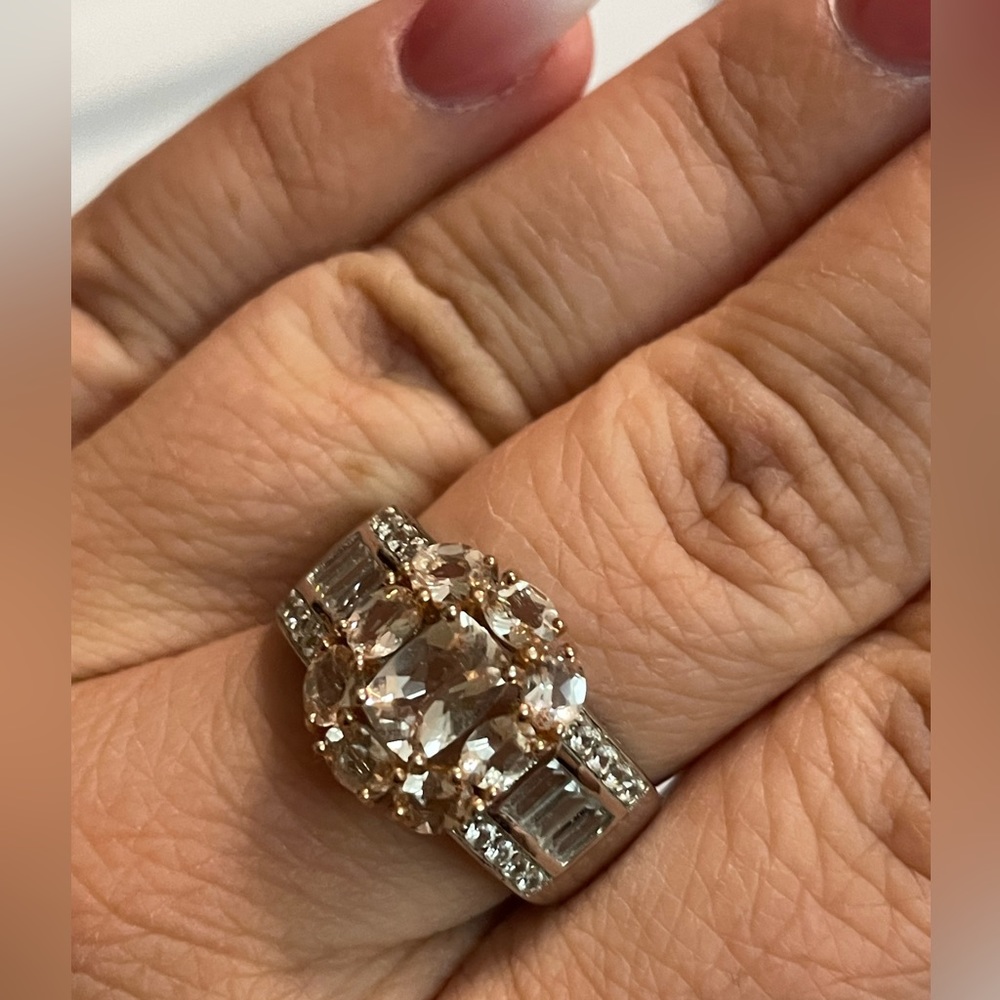 Champagne colored ring